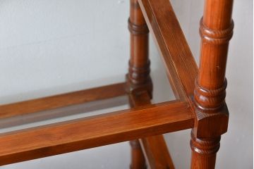 【K様ご決済用】イギリスアンティーク 古いパイン材のお洒落な飾り棚