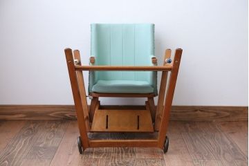 アンティーク家具　イギリスアンティーク　かわいい2WAYベビーチェア(チャイルドチェア、キッズチェア、ダイニングチェア、子どもイス、こども椅子、英国)(R-016219)