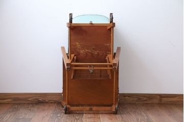 アンティーク家具　イギリスアンティーク　かわいい2WAYベビーチェア(チャイルドチェア、キッズチェア、ダイニングチェア、子どもイス、こども椅子、英国)(R-016219)