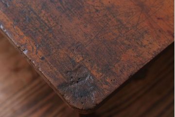 アンティーク家具　アンティーク　古い木製の味わい深い小さな文机