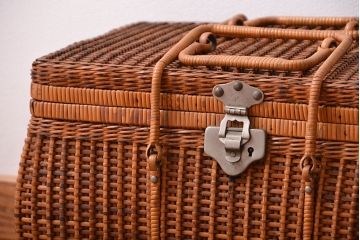 アンティーク雑貨　アンティーク　レトロでかわいいバスケット