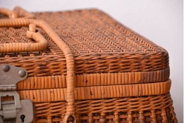 アンティーク雑貨　アンティーク　レトロでかわいいバスケット