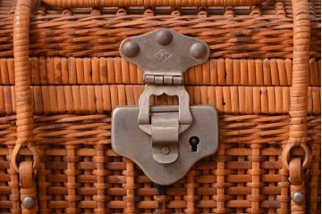 アンティーク雑貨　アンティーク　レトロでかわいいバスケット