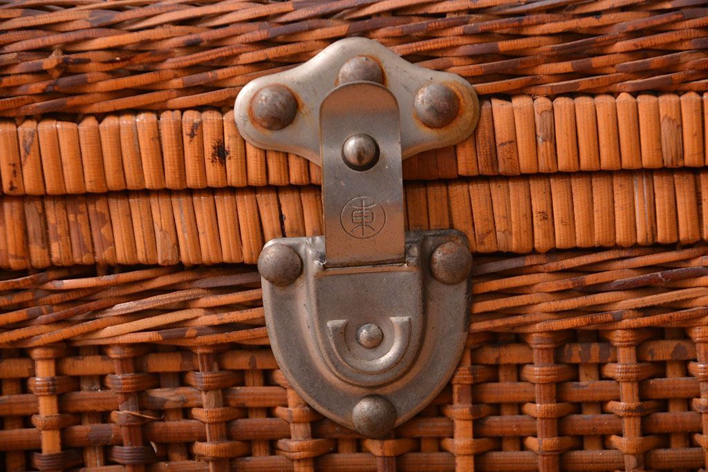 アンティーク雑貨　アンティーク　レトロでかわいいバスケット