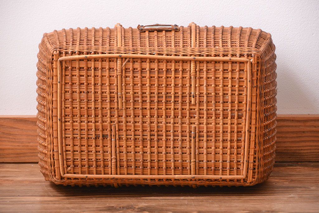 アンティーク雑貨　アンティーク　レトロでかわいいバスケット