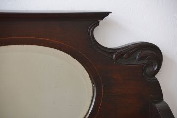 アンティーク家具　イギリスアンティーク　小さなガラスケースキャビネット