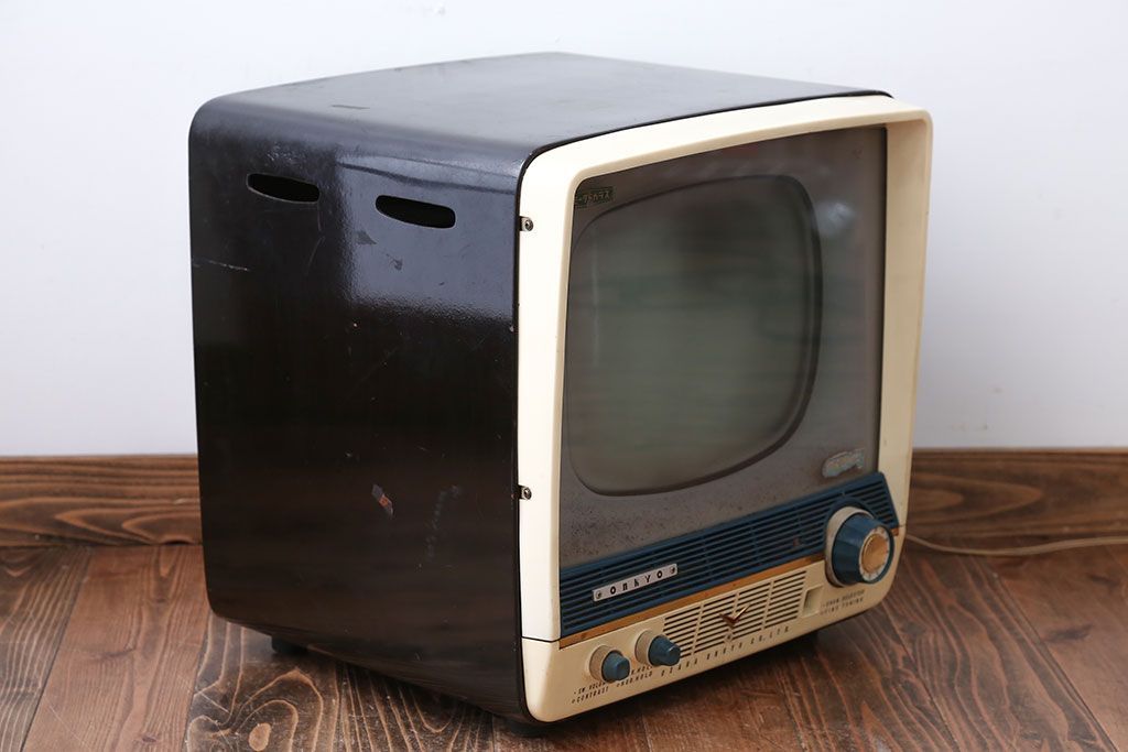 昭和レトロ　古いオンキョー(ONKYO)真空管テレビ(ジャンク品)
