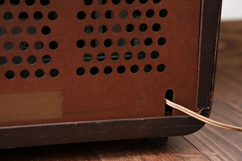 昭和レトロ　古いオンキョー(ONKYO)真空管テレビ(ジャンク品)