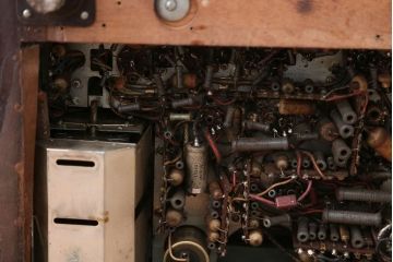 昭和レトロ　古いオンキョー(ONKYO)真空管テレビ(ジャンク品)