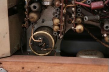 昭和レトロ　古いオンキョー(ONKYO)真空管テレビ(ジャンク品)