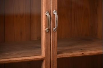 アンティーク家具　和製アンティーク　引き出し2杯付き!古い木製の収納棚