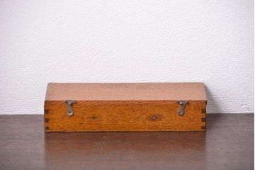 アンティーク雑貨　アンティーク　古い木製の小さな収納ケース