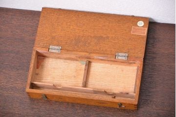 アンティーク雑貨　アンティーク　古い木製の小さな収納ケース