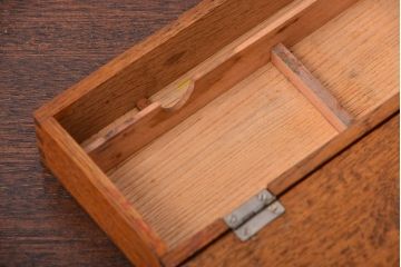 アンティーク雑貨　アンティーク　古い木製の小さな収納ケース