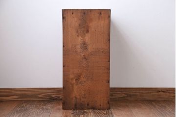 アンティーク雑貨　アンティーク　古い木製のナチュラルな収納箱