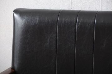 アンティーク家具　アンティーク　スタイリッシュでおしゃれな1人掛けアームソファ(1)