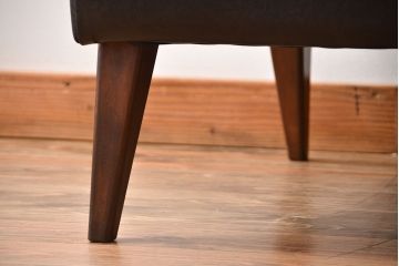 アンティーク家具　アンティーク　スタイリッシュでおしゃれな1人掛けアームソファ(2)