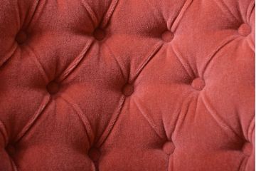 アンティーク家具　イギリスアンティーク　フリンジ付き1人掛けソファ