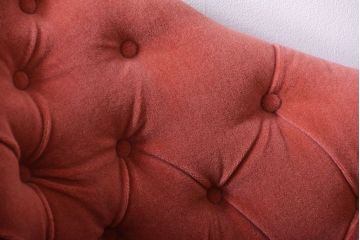 アンティーク家具　イギリスアンティーク　フリンジ付きカウチソファ