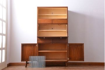 アンティーク家具　ミッドセンチュリースタイル　remploy社　キッチンキャビネット