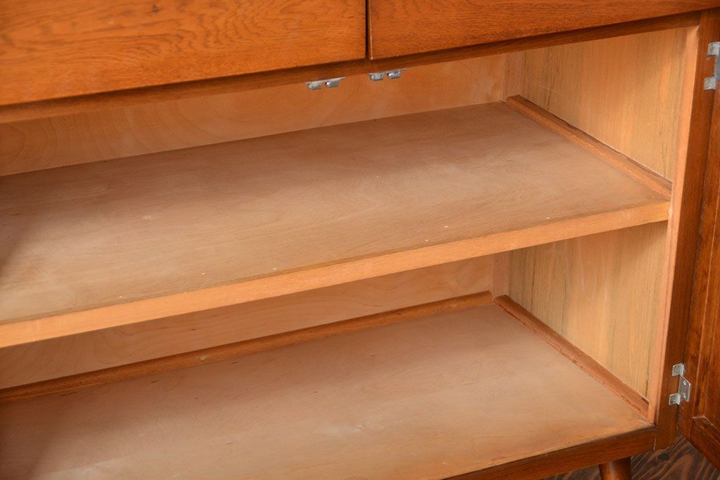 アンティーク家具　ミッドセンチュリースタイル　remploy社　キッチンキャビネット