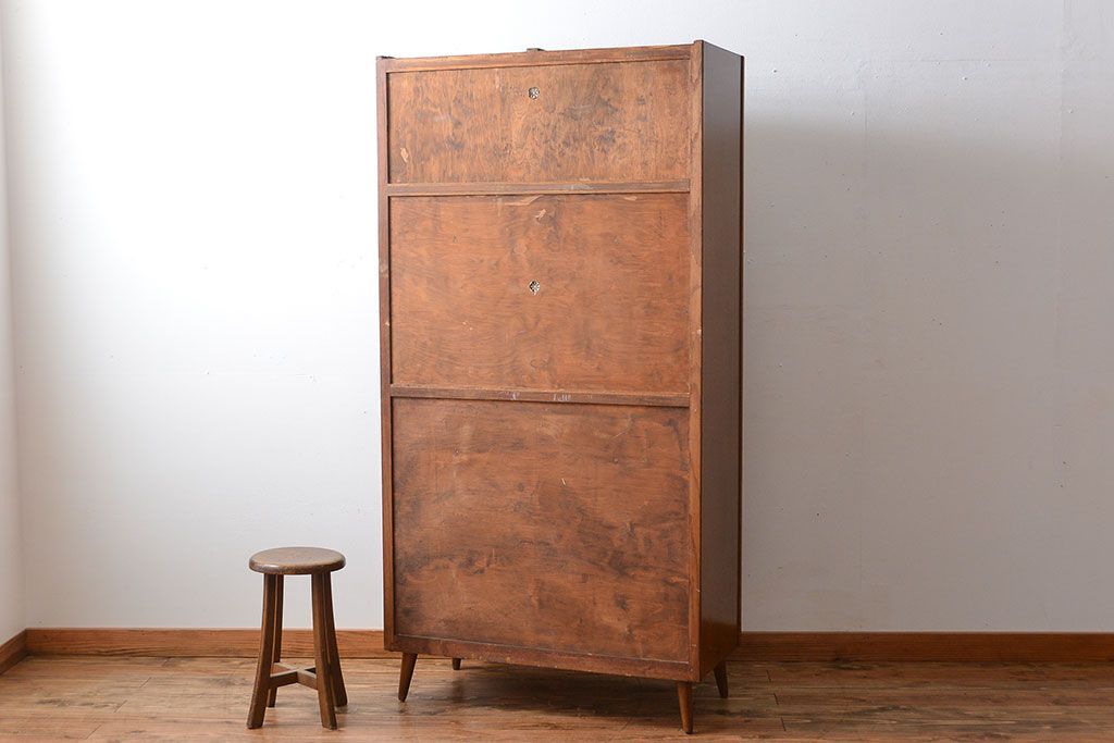 アンティーク家具　ミッドセンチュリースタイル　remploy社　キッチンキャビネット