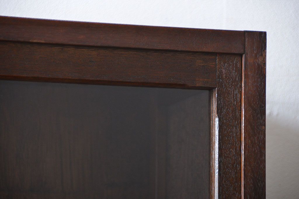 アンティーク家具　和製アンティーク　古い木製の重ね収納棚