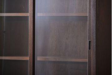 アンティーク家具　和製アンティーク　古い木製の重ね収納棚