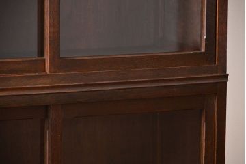 アンティーク家具　和製アンティーク　古い木製の重ね収納棚