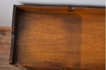 アンティーク家具　アンティーク　引き出し2杯付き小さな和風本箱