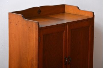 アンティーク家具　アンティーク　引き出し2杯付き小さな和風本箱