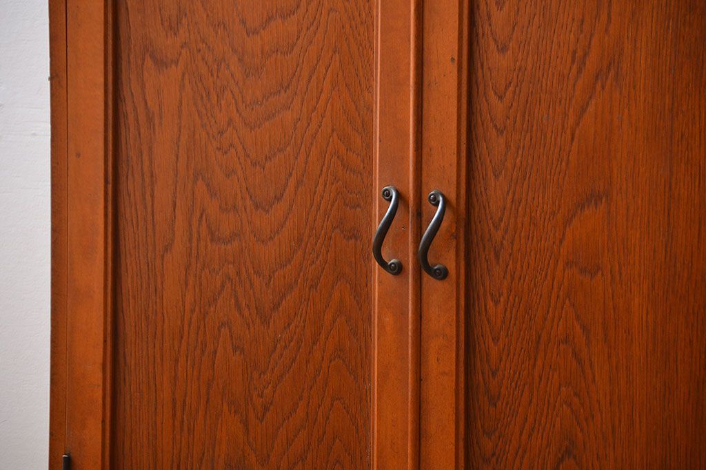 アンティーク家具　アンティーク　引き出し2杯付き小さな和風本箱