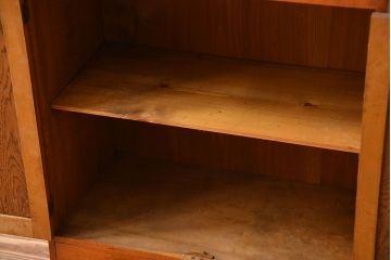 アンティーク家具　アンティーク　引き出し2杯付き小さな和風本箱