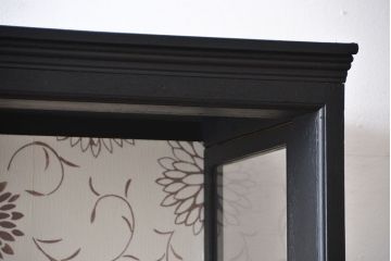 アンティーク家具　大正ロマン　おしゃれで上品な高級感溢れるペイント飾り棚