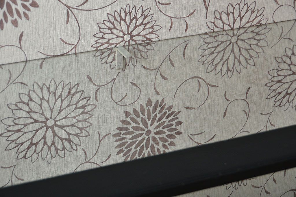 アンティーク家具　大正ロマン　おしゃれで上品な高級感溢れるペイント飾り棚