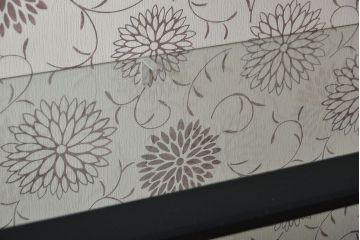 アンティーク家具　大正ロマン　おしゃれで上品な高級感溢れるペイント飾り棚