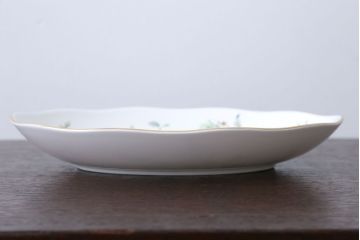 アンティーク雑貨　ウェッジウッド・オズボーンカップ&ソーサー5客セット・スウィートプラムプレート