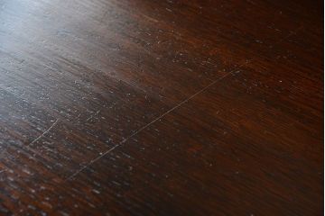 アンティーク家具　イギリスアンティーク　高級感あふれるオーク材のミラー付きサイドボード