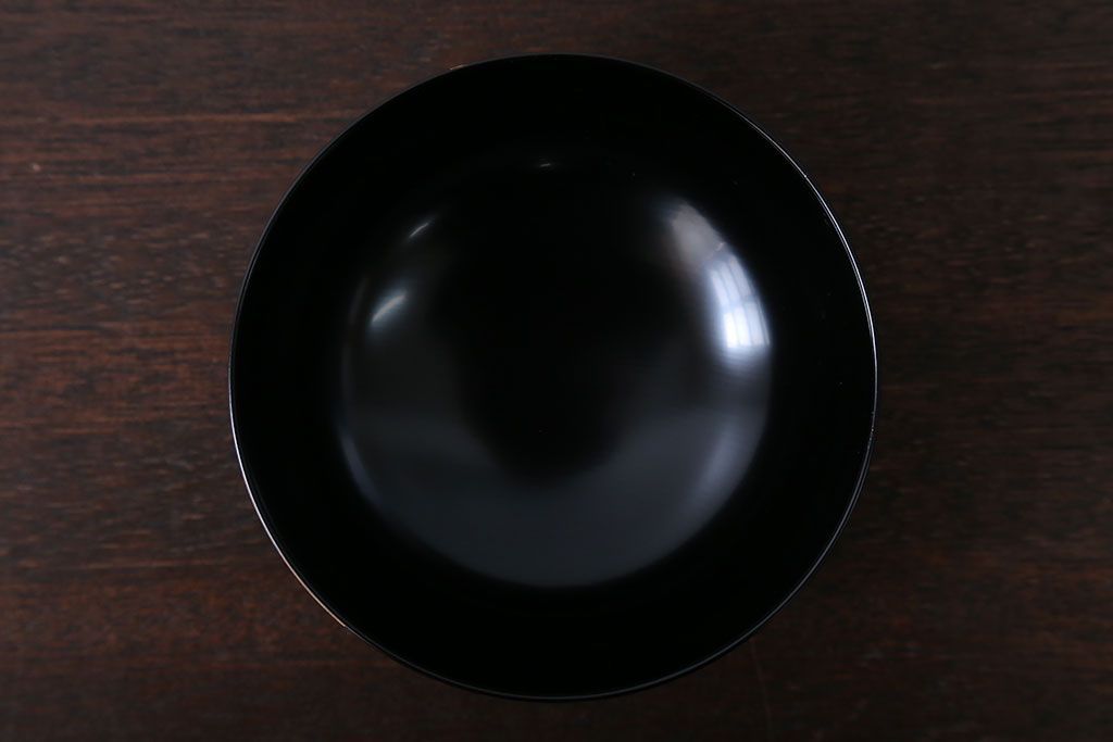 アンティーク雑貨　瑾斎作 金蒔絵木製お椀 5客