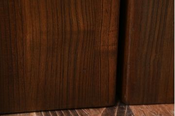 アンティーク雑貨　アンティーク　古い桐材の角火鉢2つセット