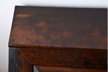 中古　松本民芸家具　おしゃれなライティングビューロー