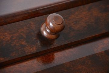 中古　松本民芸家具　おしゃれなライティングビューロー