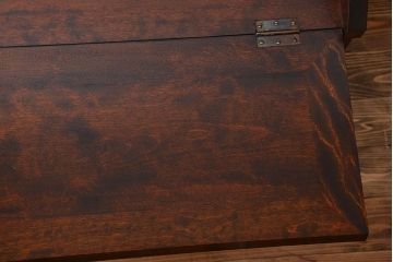 中古　松本民芸家具　おしゃれなライティングビューロー