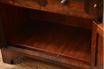 中古　松本民芸家具　おしゃれなライティングビューロー