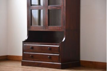 中古　民芸家具　引き出し2杯付き!シンプルな収納棚