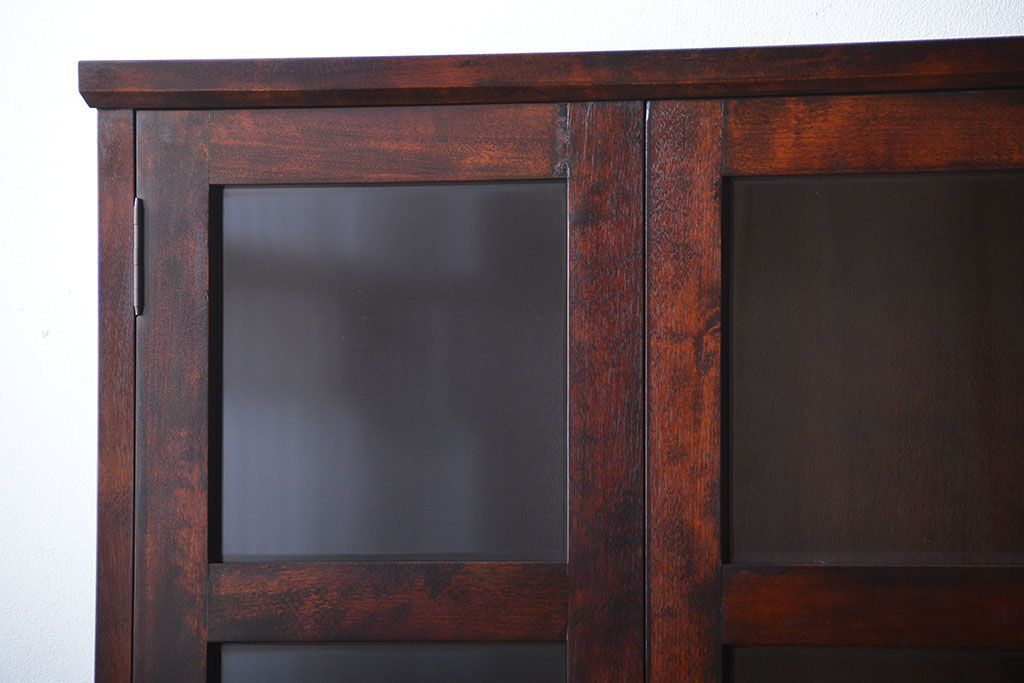 中古　民芸家具　引き出し2杯付き!シンプルな収納棚