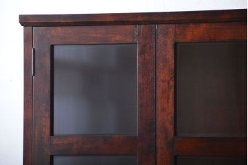 中古　民芸家具　引き出し2杯付き!シンプルな収納棚