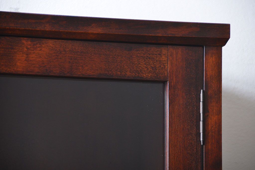 中古　民芸家具　引き出し2杯付き!シンプルな収納棚