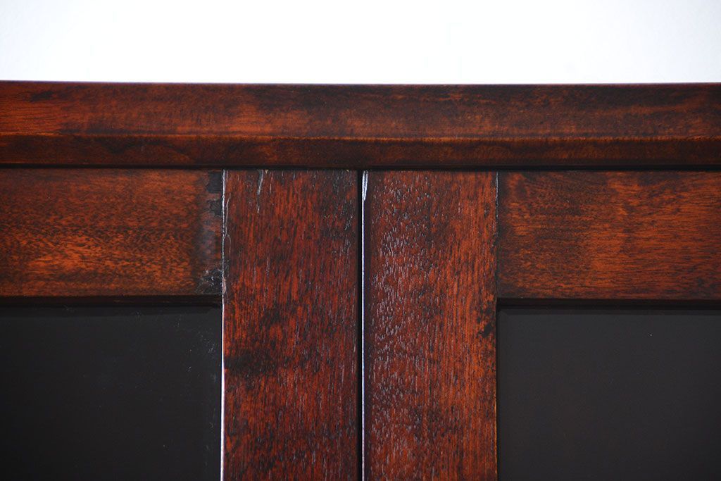 中古　民芸家具　引き出し2杯付き!シンプルな収納棚