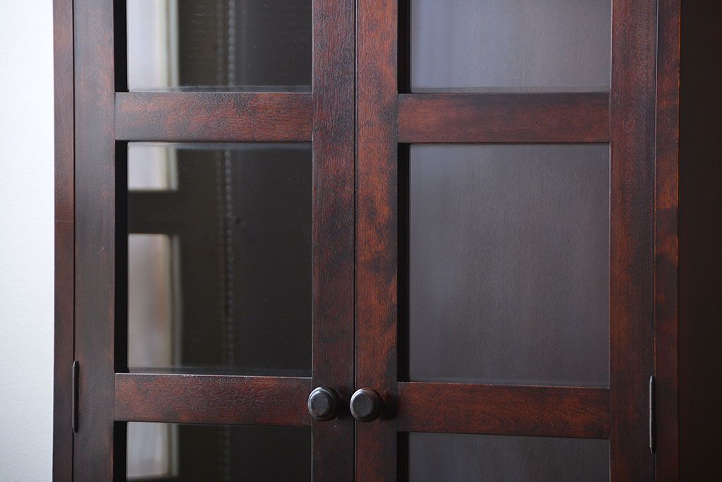 中古　民芸家具　引き出し2杯付き!シンプルな収納棚